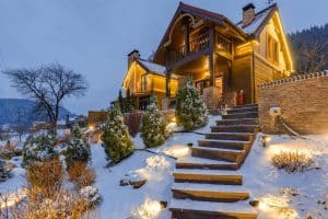 Chalet de résidence secondaire à louer en montagne, saison hivernale