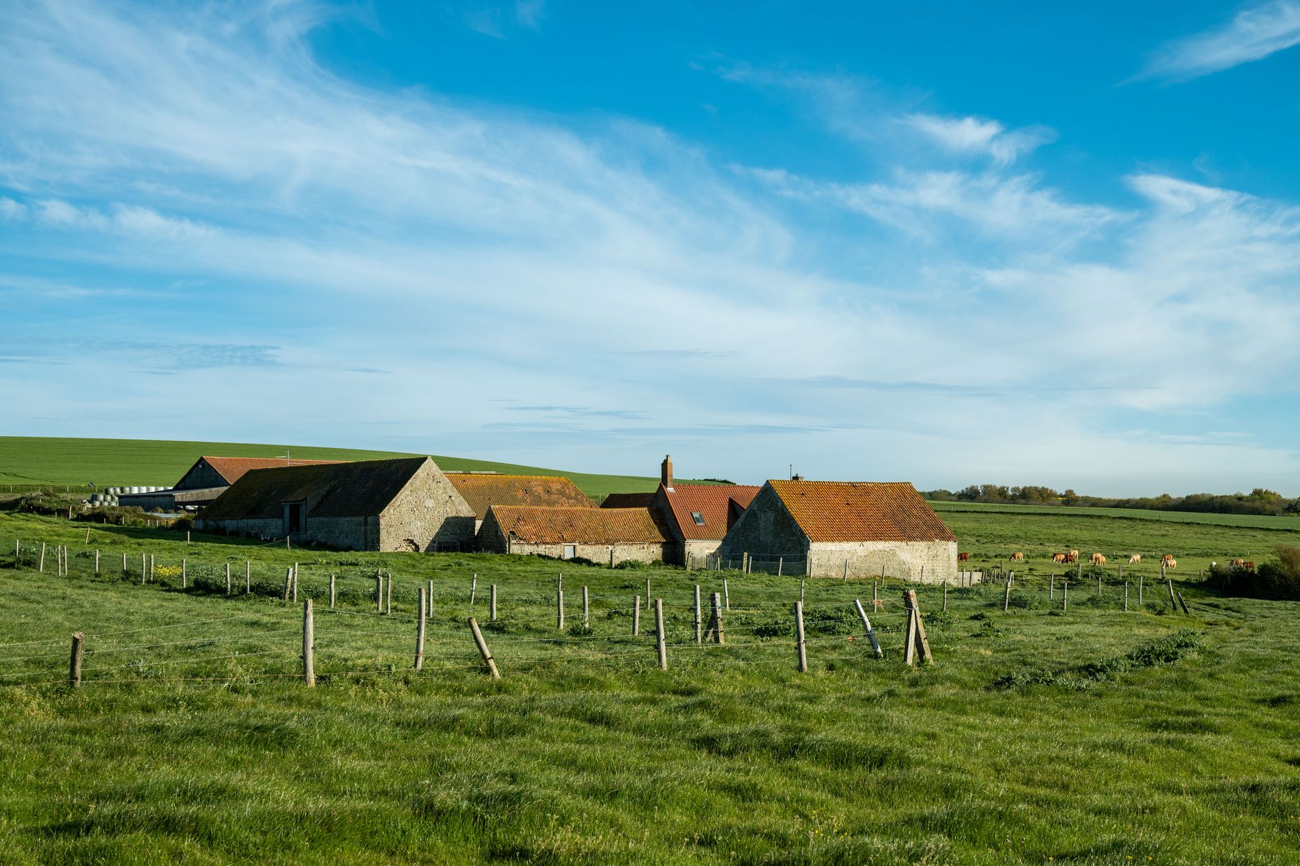 Grange en pierre à vendre dans la campagne française